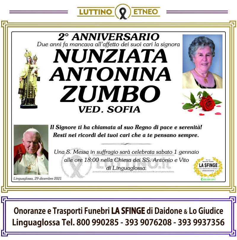 Nunziata Antonina  Zumbo